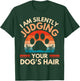 Funny Dog Grooming I Am Silently Judging Your Dog's Hair T-Shirt - T-Shirt | Forest