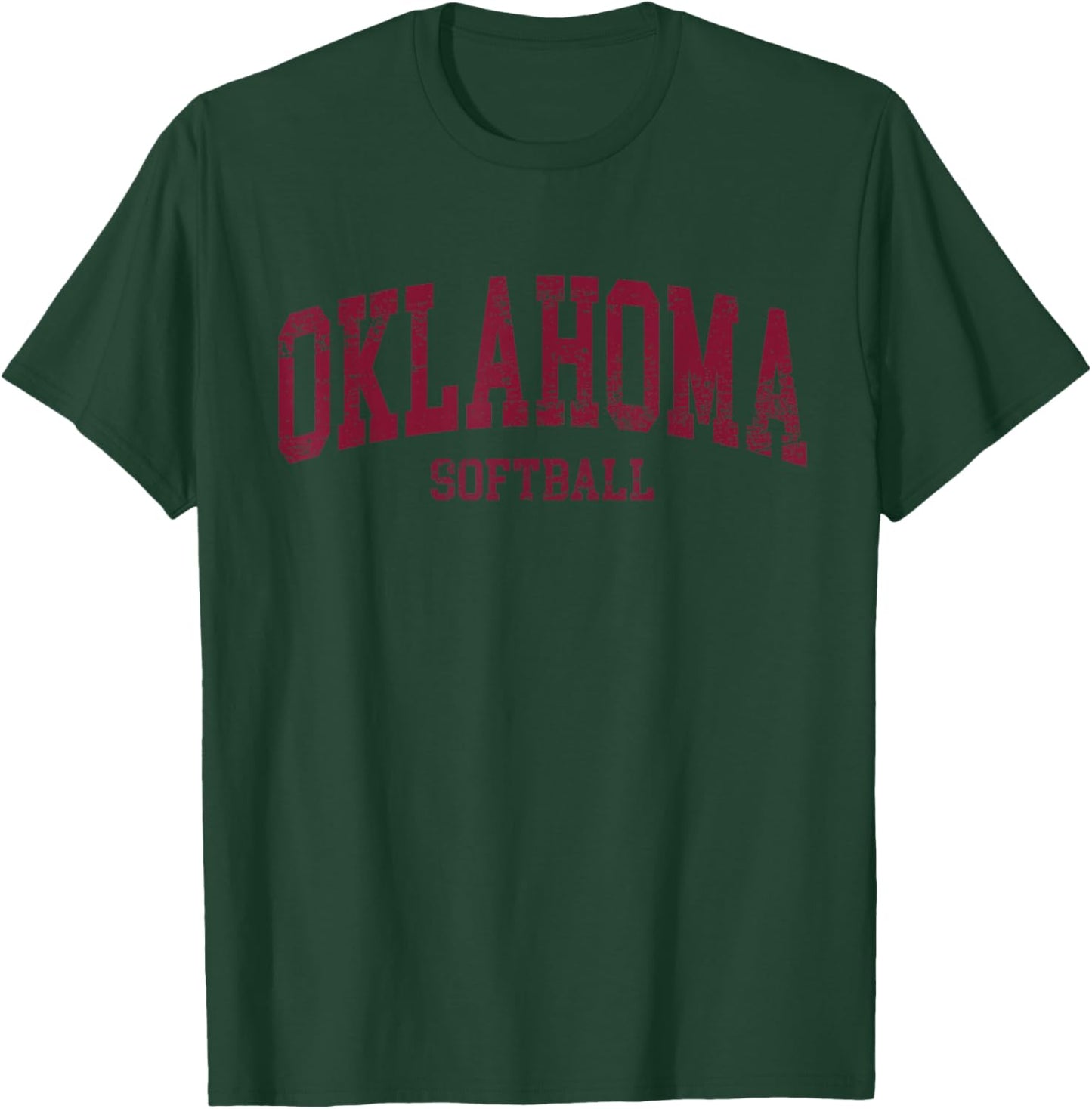 Oklahoma Softball T-Shirt - T-Shirt | Forest