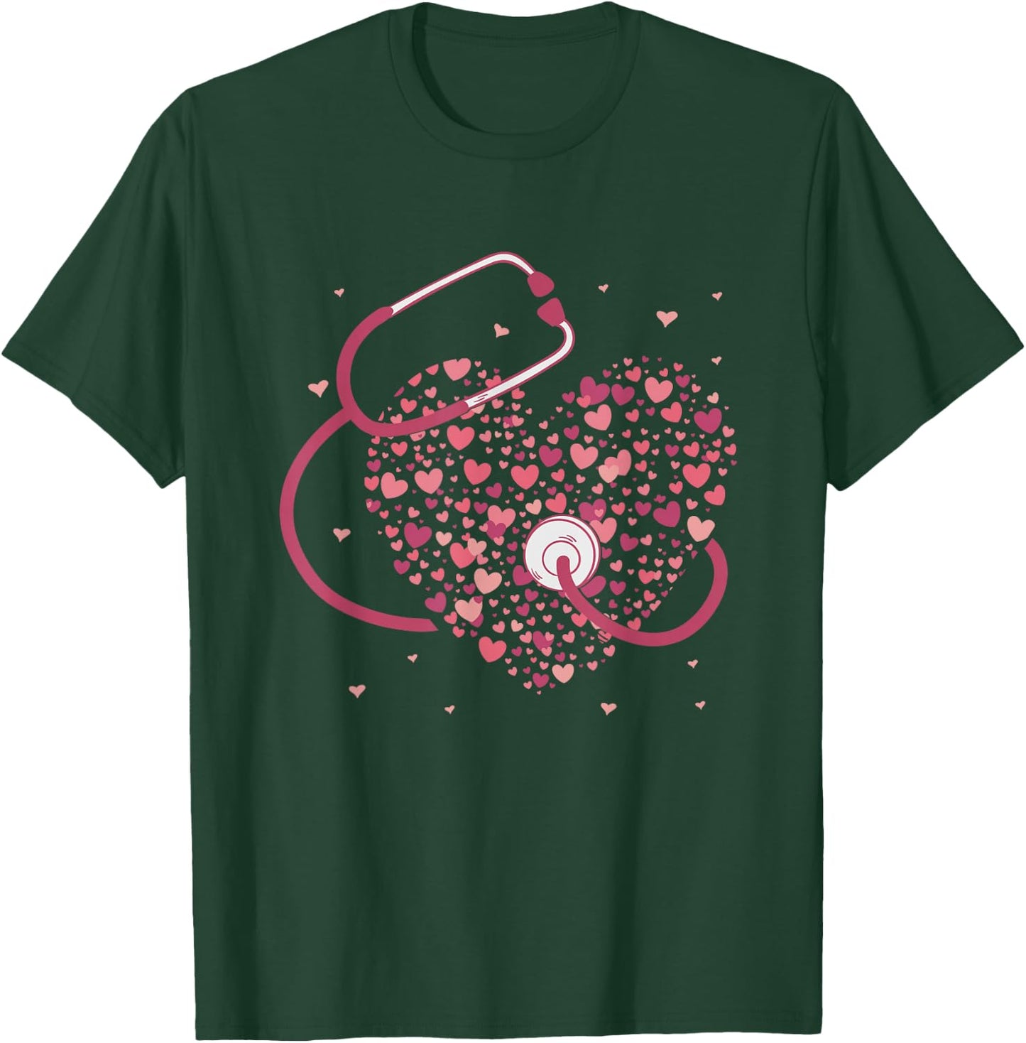 Hospital Medical Nurse Nursing Gift Nurse T-Shirt - T-Shirt | Forest