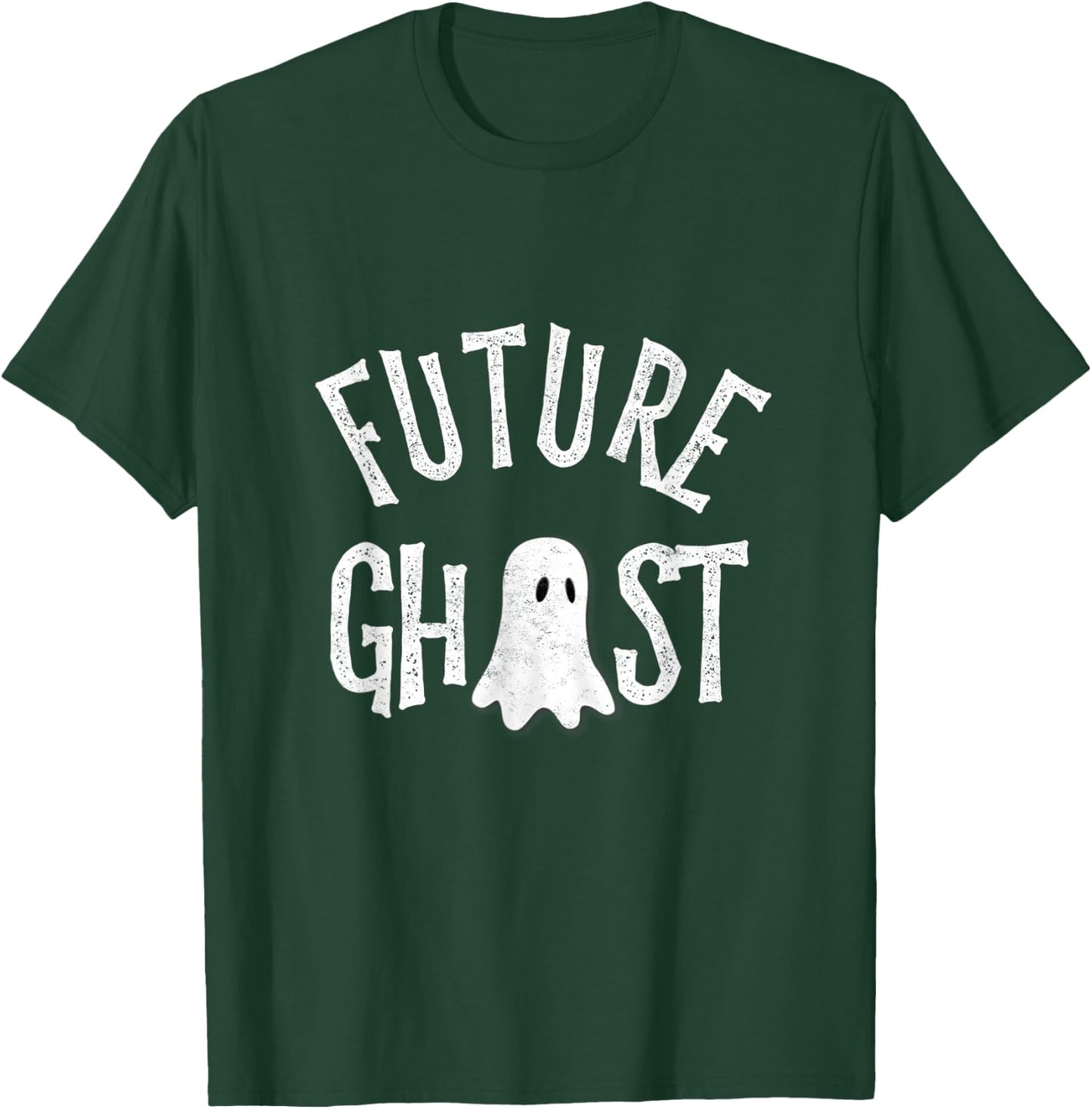Funny Future Ghost Halloween Scary Costume For Kids & Adults T-Shirt - T-Shirt | Forest