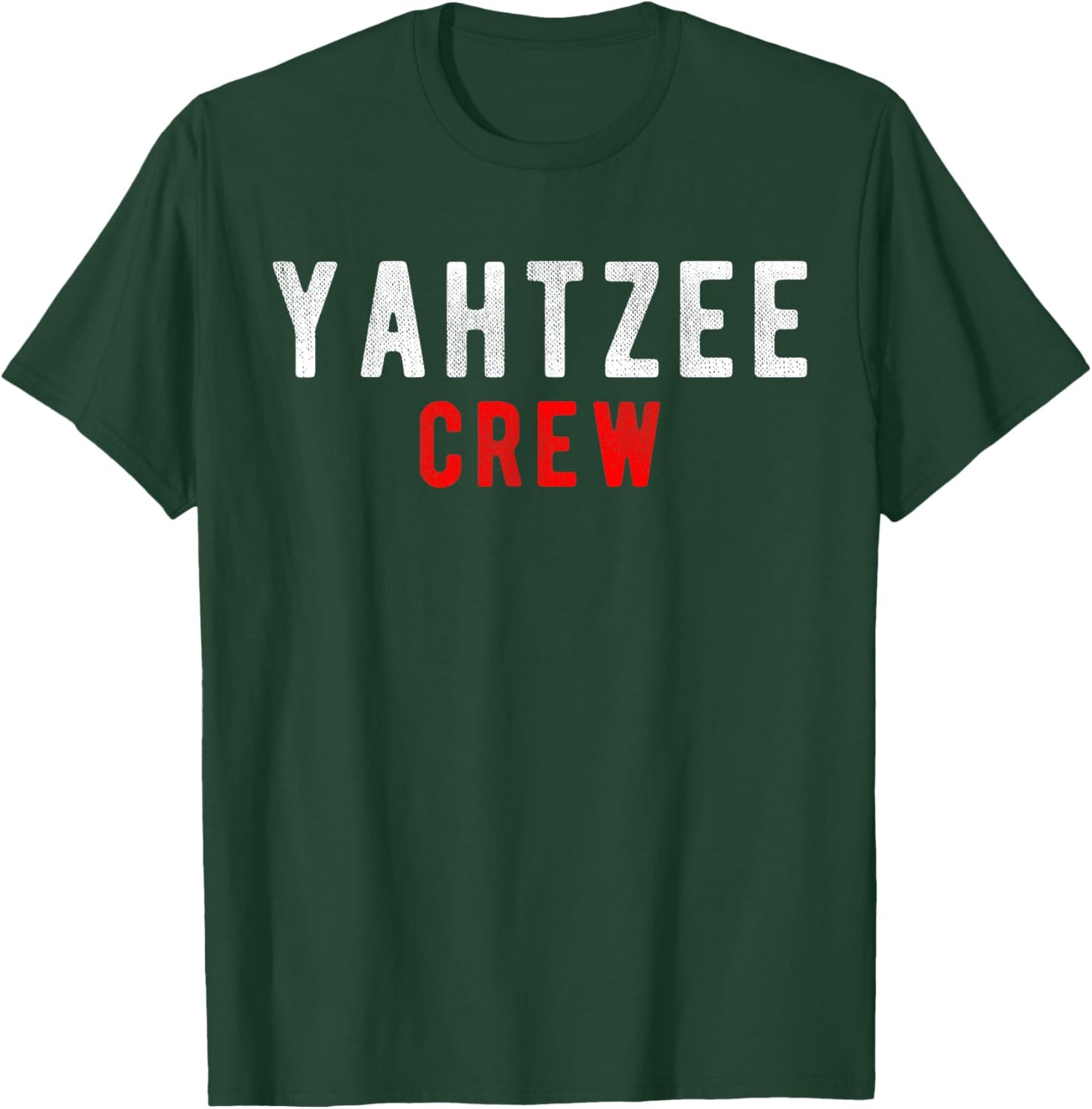 Yahtzee Crew Game Night Dice Game T-Shirt - T-Shirt | Forest
