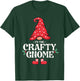 The Crafty Gnome Funny Family Matching Group Christmas T-Shirt - T-Shirt | Forest