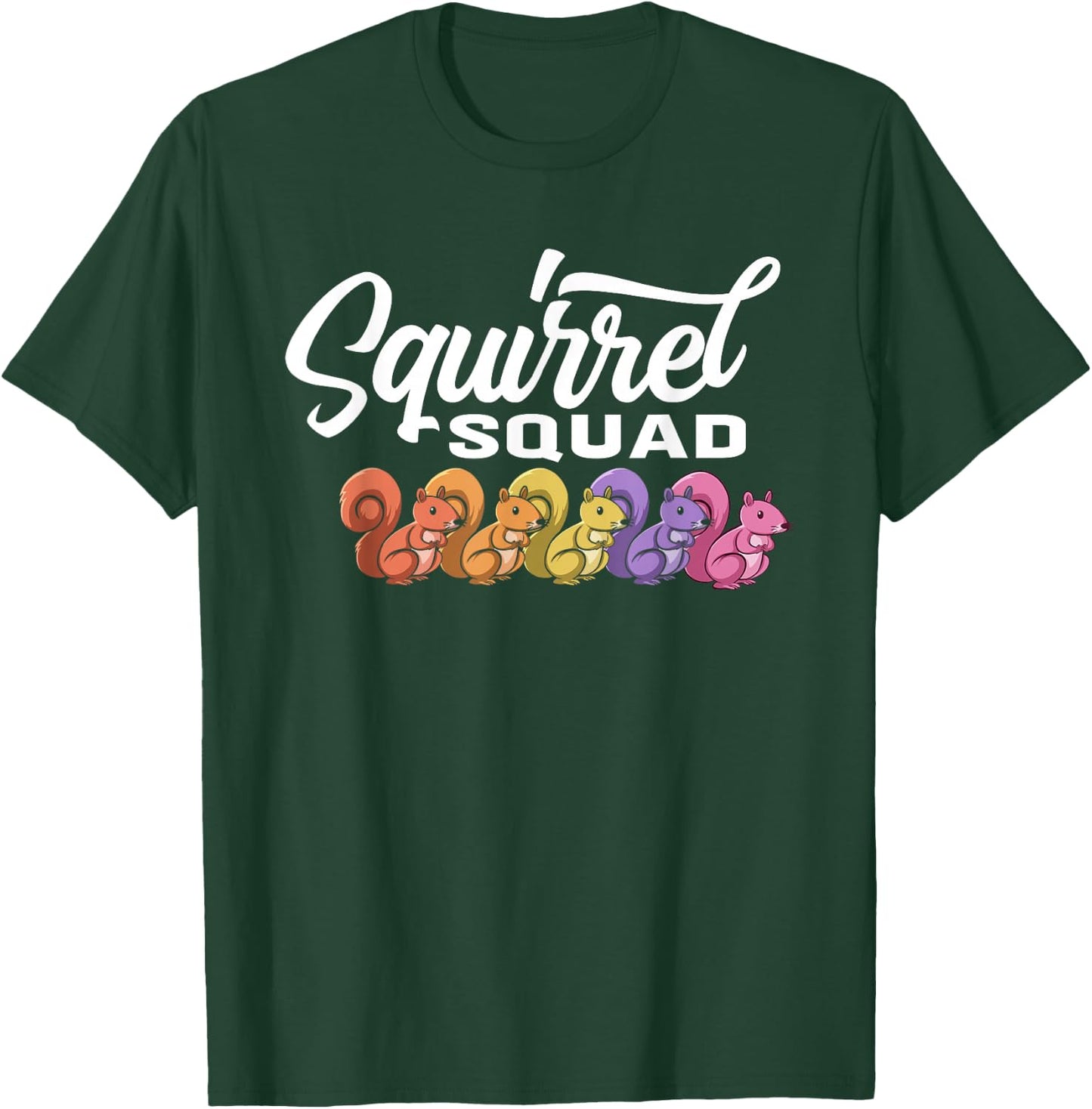 Squirrel Squad - Cute Squirrel T-Shirt - T-Shirt | Forest
