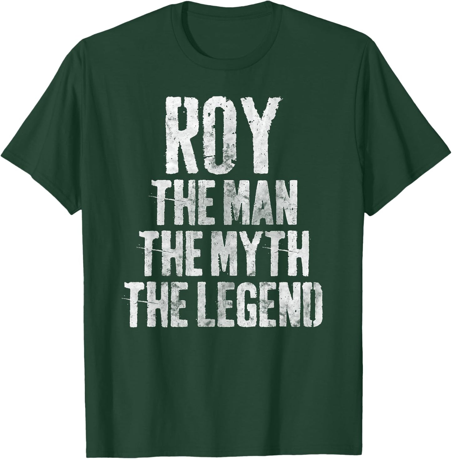 Personalized Shirt Roy The Man The Myth The Legend T-Shirt - T-Shirt | Forest