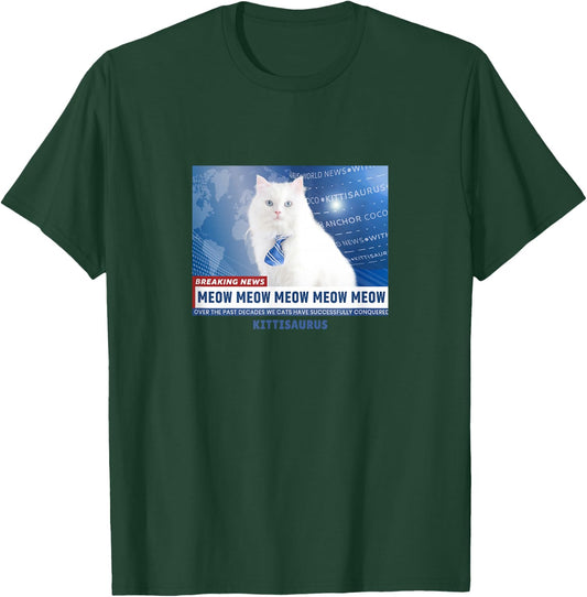 News Anchor CoCo T-Shirt - T-Shirt | Forest