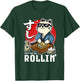 FunnyThey See Me Rollin Sushi Rolling Cat T-Shirt - T-Shirt | Forest