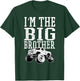I'm The Big Brother Monster Truck Kids Boys Bro T-Shirt - T-Shirt | Forest