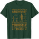 Archivist Mess With The Archivist, Library Technician T-Shirt - T-Shirt | Forest