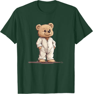 Sweet Dreams Teddy Bear with Pajamas T-Shirt - T-Shirt | Forest