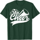Cheerleading Peace Love Cheer Cheerleader Colors Matching T-Shirt - T-Shirt | Forest