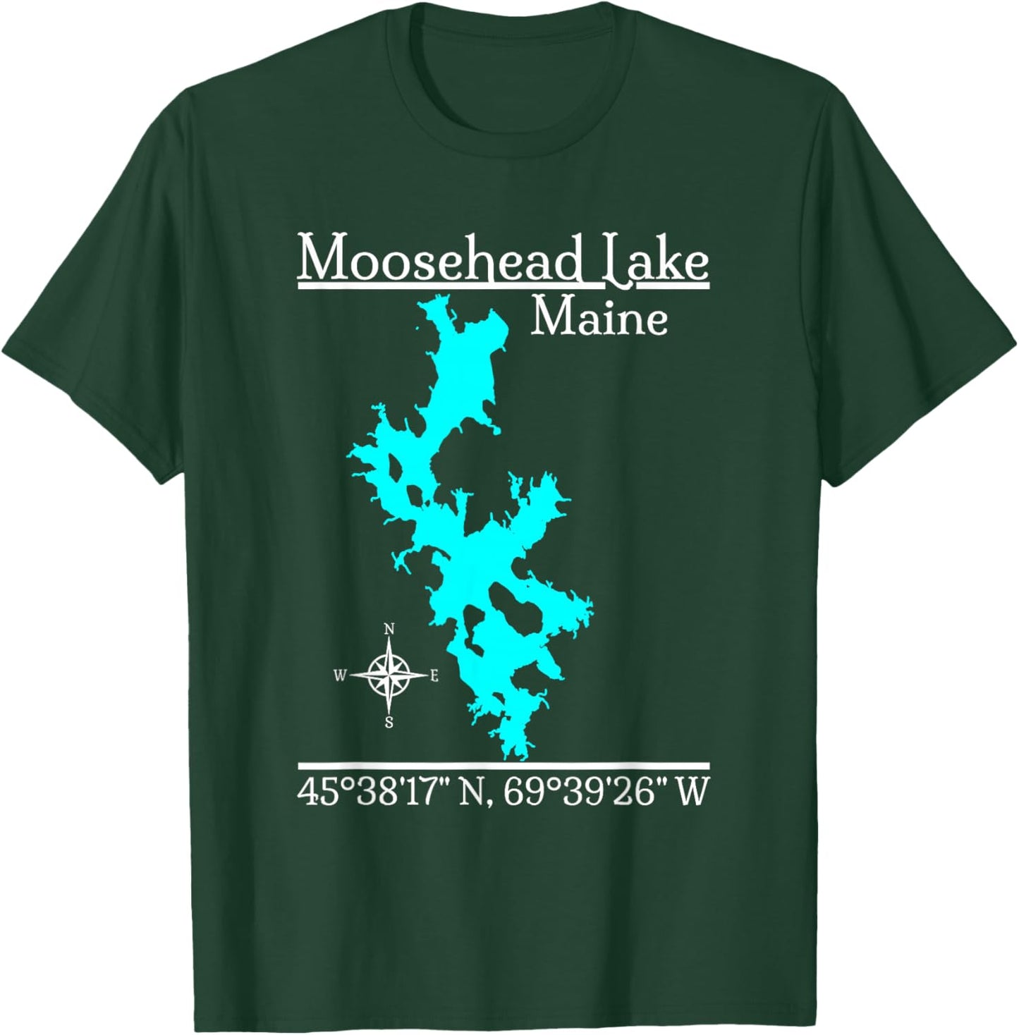 Moosehead Lake - Maine T-Shirt - T-Shirt | Forest