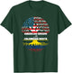 American Grown Colombian Roots Usa America Colombia Flag T-Shirt - T-Shirt | Forest