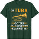 Tuba Entschädigung Klarinette Blasmusik Festival Bass Tubist T-Shirt - T-Shirt | Forest