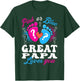 Pink or Blue Great Papa Love You Baby Gender Reveal T-Shirt - T-Shirt | Forest