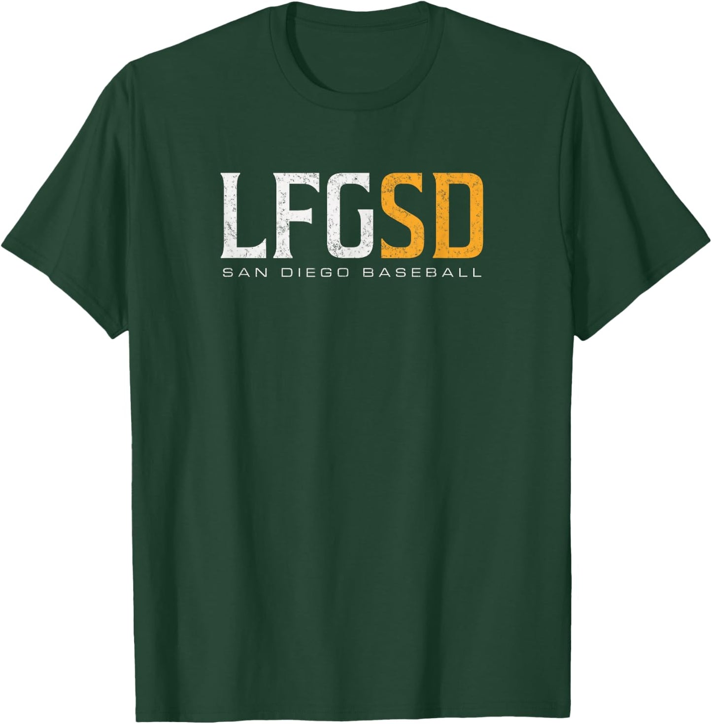 LFGSD San Diego Baseball T-Shirt - T-Shirt | Forest
