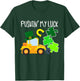 Pushing My Luck Toddler Boy Tractor St Patricks Day Truck T-Shirt - T-Shirt | Forest