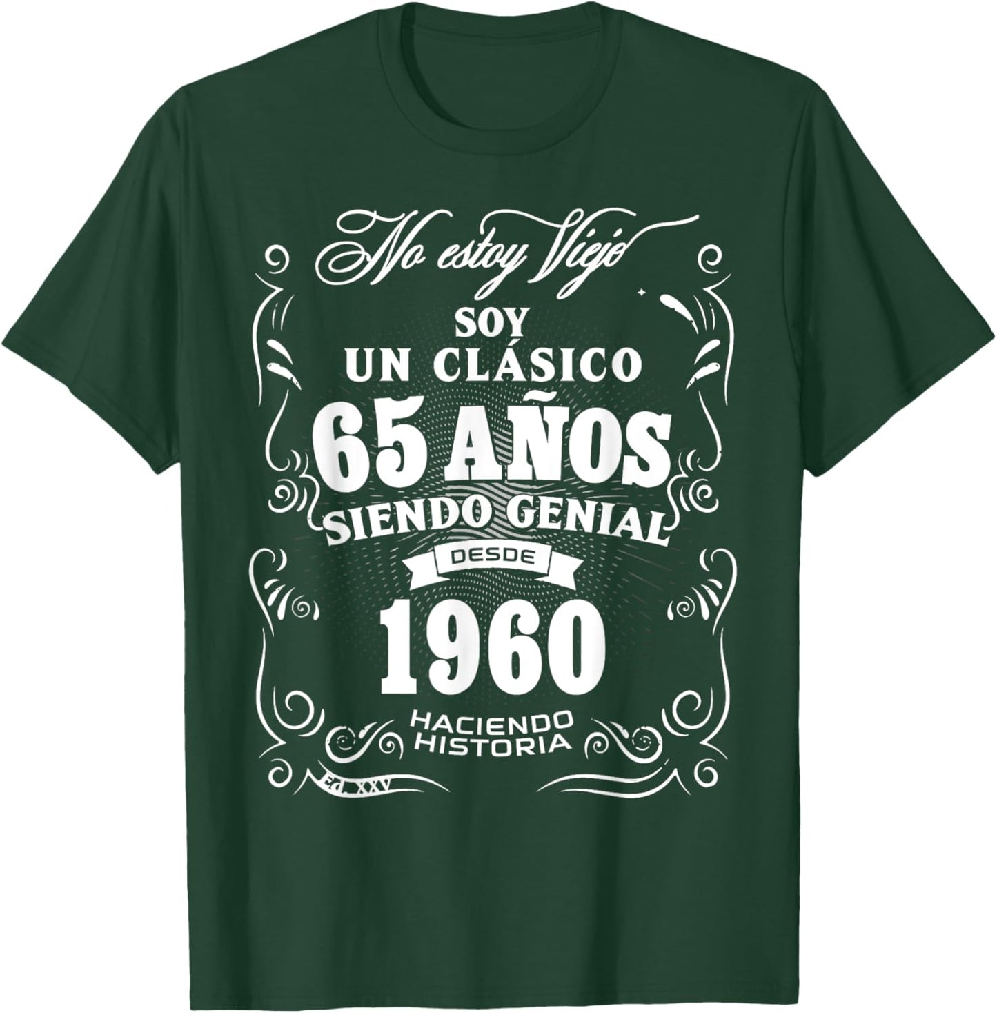 65th Birthday gift in Spanish Regalo cumpleanos 65 T-Shirt - T-Shirt | Forest