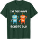 I'm This Many Robots Old - Robotics 2nd Birthday 2 Years Old T-Shirt - T-Shirt | Forest