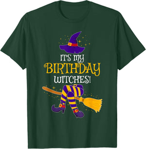 It's My Birthday Witches! Family Matching Costume Halloween T-Shirt - T-Shirt | Forest