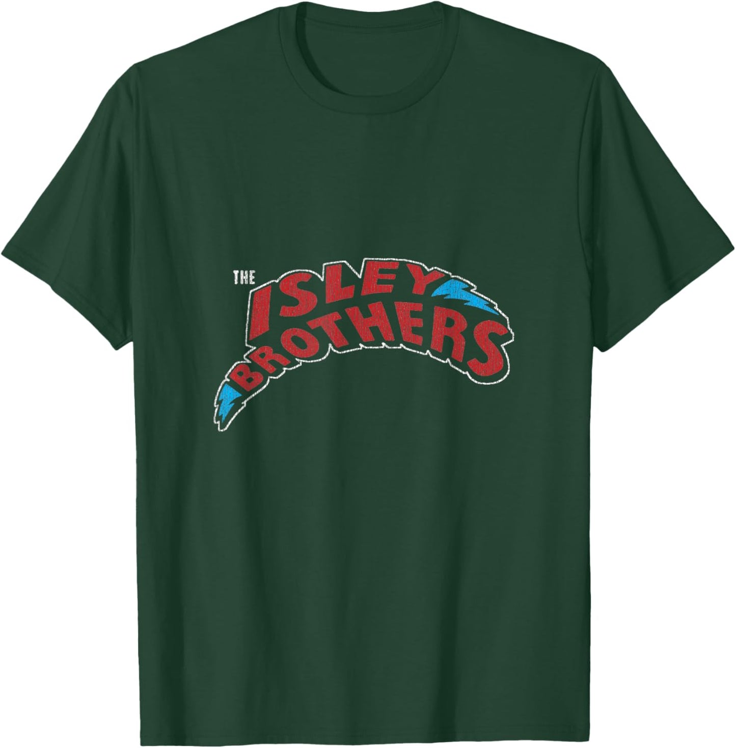 Isley Brothers - Lightning Bolt Logo - Control Industry - -Adults, Kids - Black - Small - Short Sleeve T-Shirt - T-Shirt | Forest