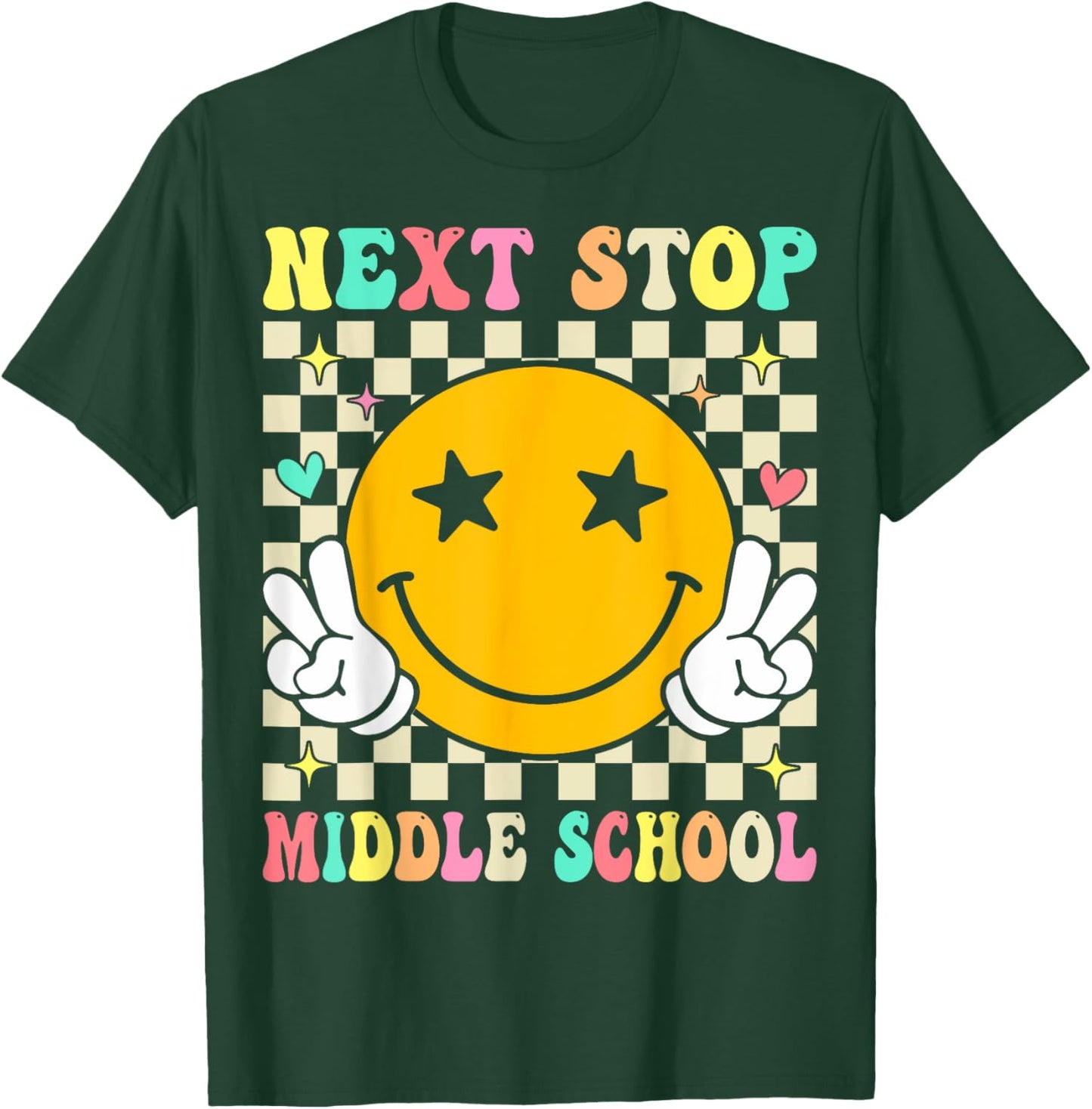 Next Stop Middle School Elementary School Graduation T-Shirt - T-Shirt | Forest