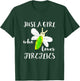 Just A Girl Who Loves Fireflies Lightning Bugs Firefly Shirt T-Shirt - T-Shirt | Forest