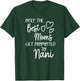 The Best Moms Get Promoted To Nani for India Indian Grandma T-Shirt - T-Shirt | Forest