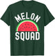 Watermelon Squad Outfit For Summer Women Girls Fruit Lover T-Shirt - T-Shirt | Forest