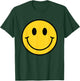 70s Yellow Smile Face Shirt Cute Happy Peace Smiling Face T-Shirt - T-Shirt | Forest