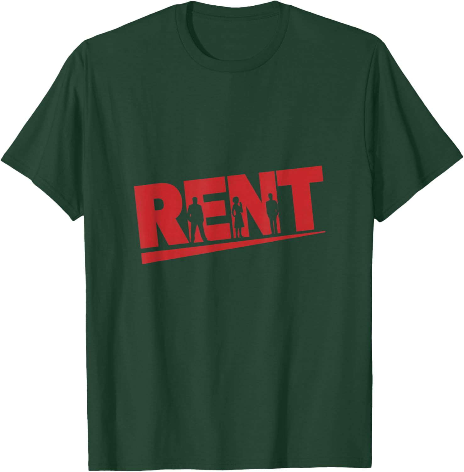 Rent Inspirational Musical Theatre Broadway Theater T-Shirt - T-Shirt | Forest