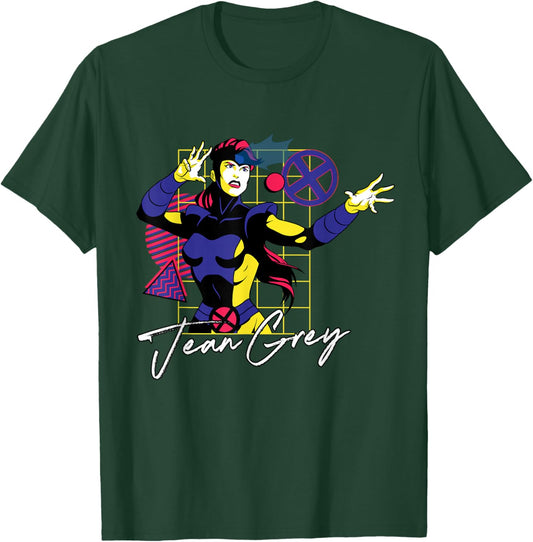 Marvel Super Heroes X-Men Retro Couples Matching Jean Grey T-Shirt - T-Shirt | Forest