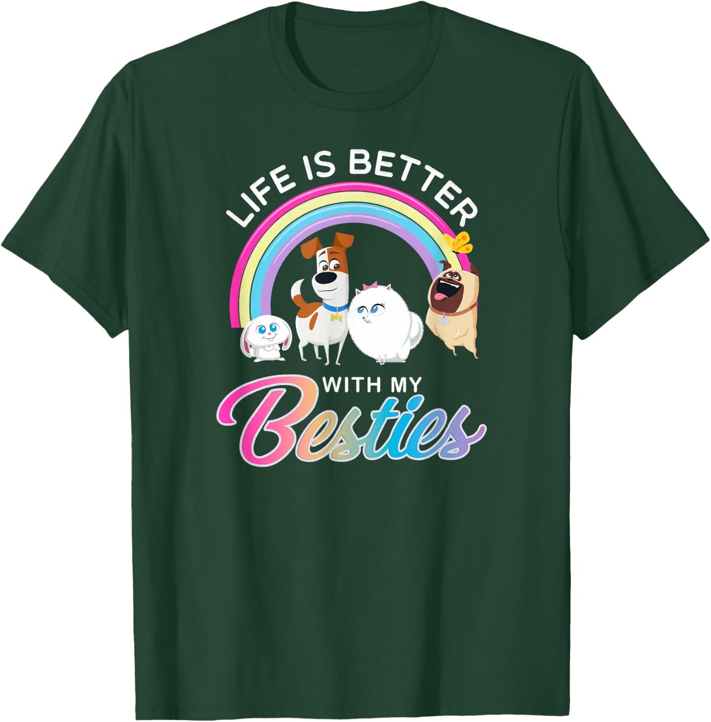 The Secret Life of Pets 2 Life is Better T-Shirt - T-Shirt | Forest