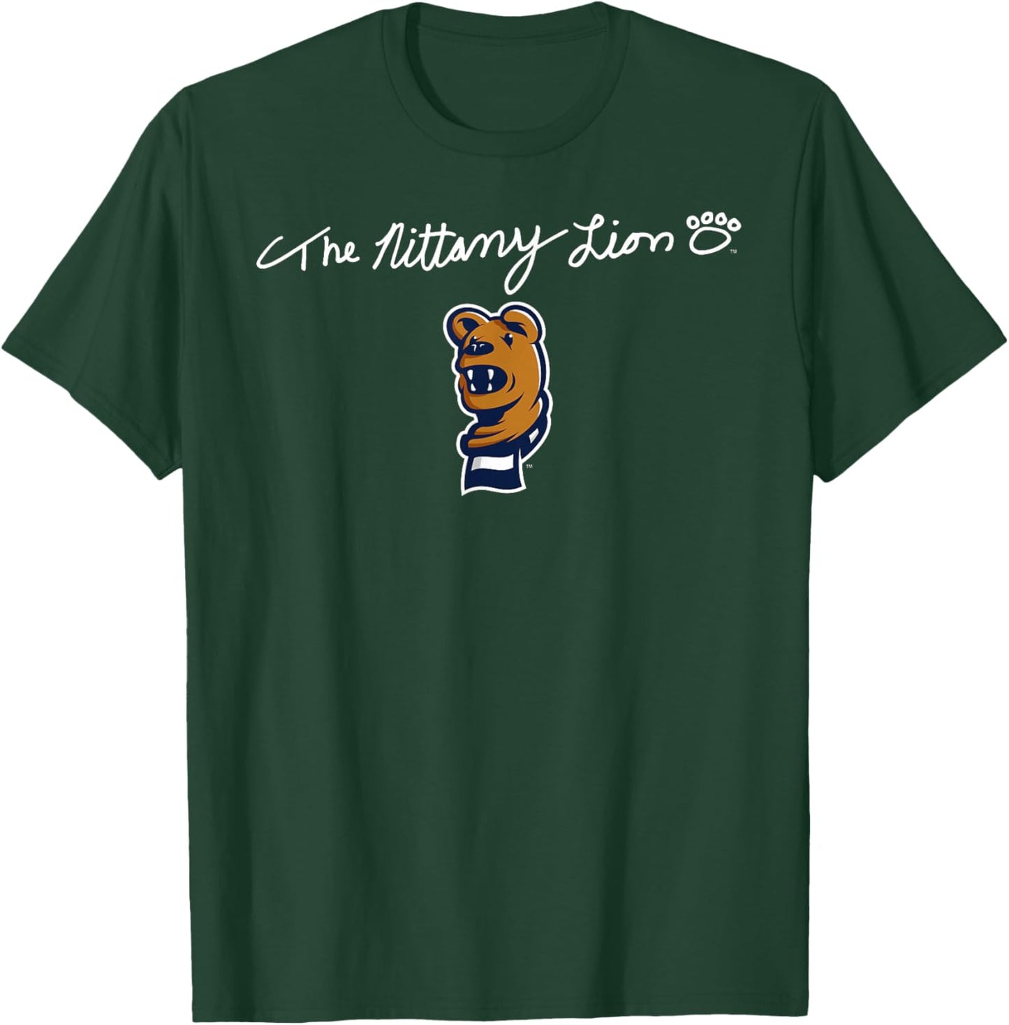 Penn State Nittany Lions Mascot Script Officially Licensed T-Shirt - T-Shirt | Forest