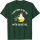 Olive Oil Foodie Chef Cook Cooking Funny Italian Food T-Shirt - T-Shirt | Forest