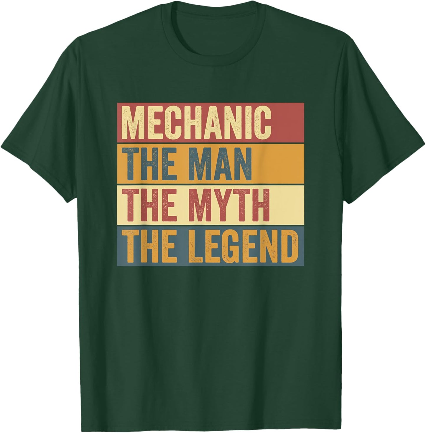 Funny Mechanic Legend Saying T-Shirt - T-Shirt | Forest