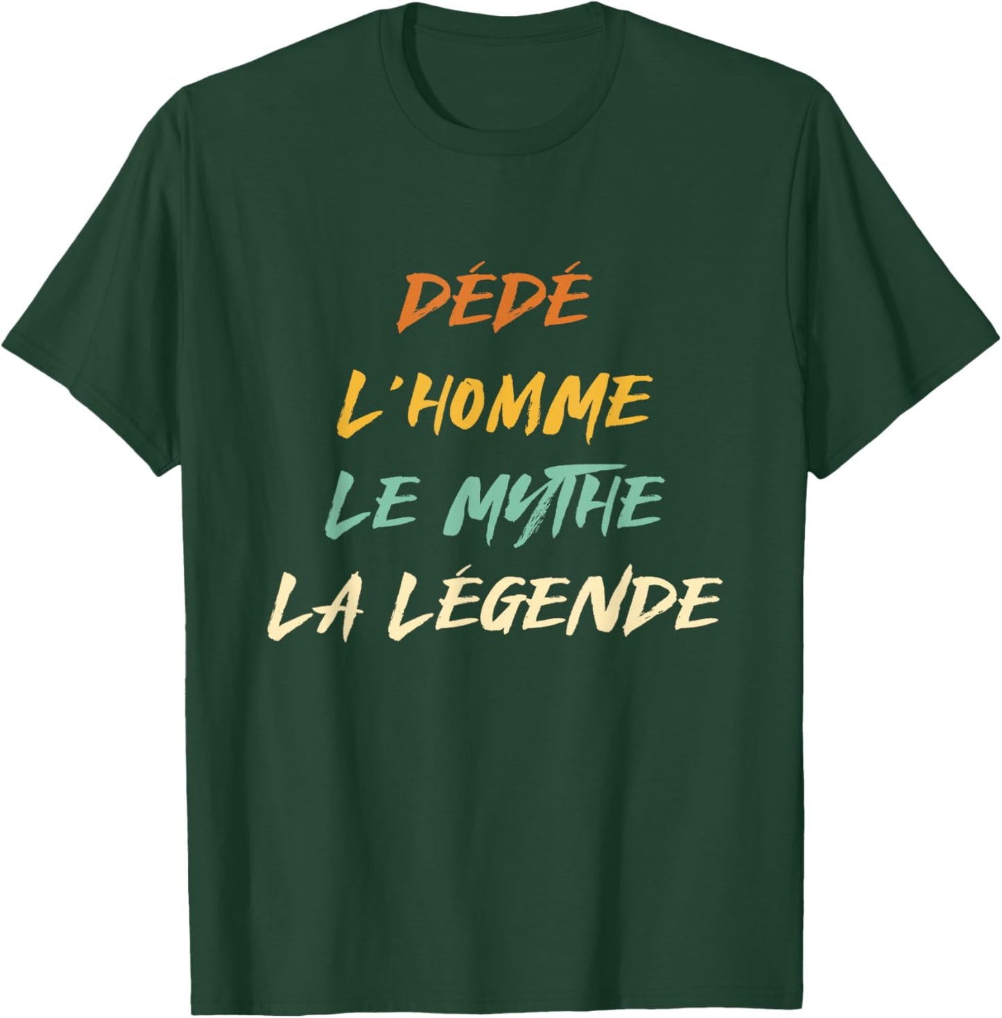 Dice Man Myth Legend Humor Name Custom Dedicated , Black, S T-Shirt - T-Shirt | Forest