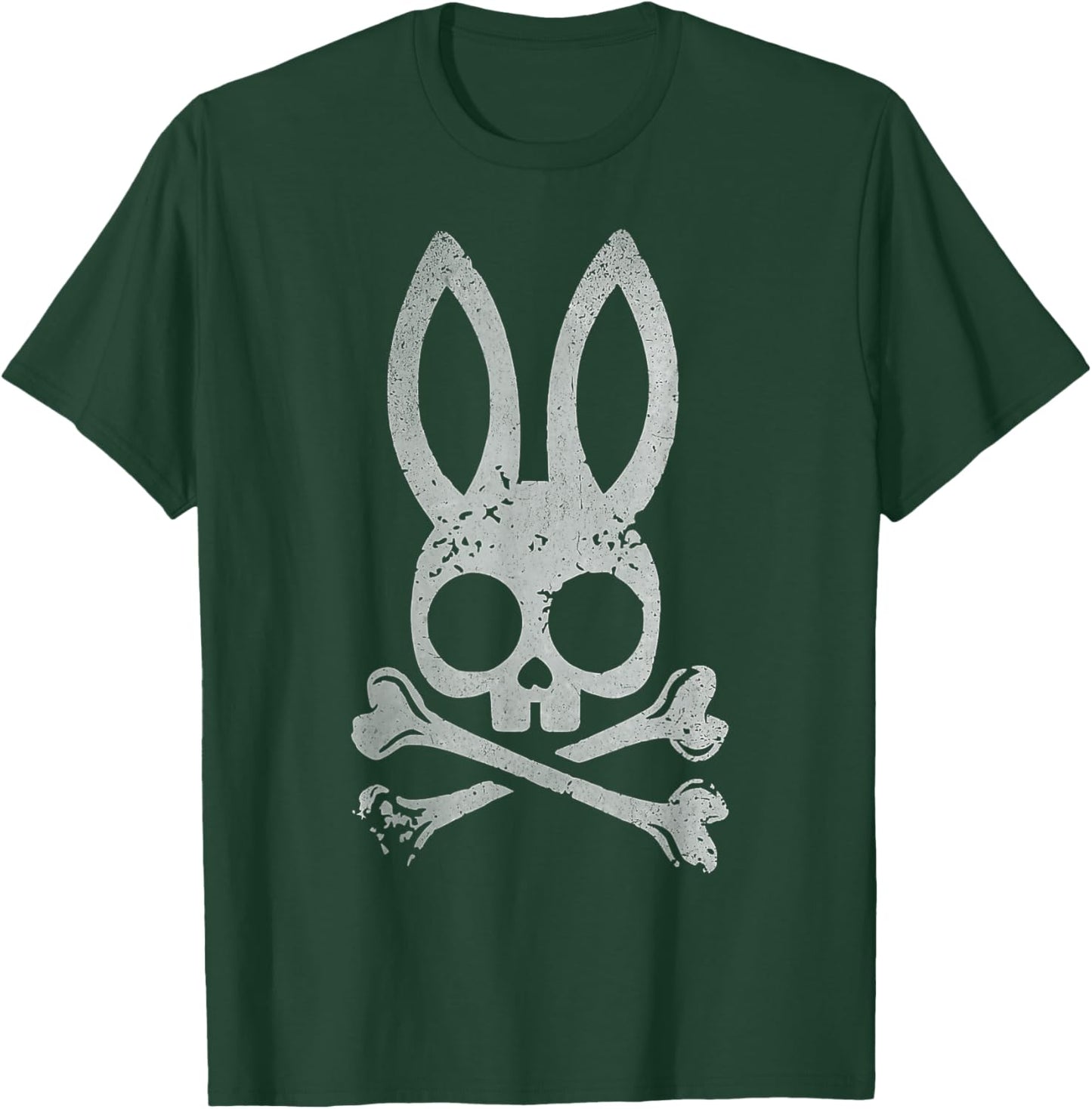 Jolly Roger Bunny Skull Crossbones Men Women Kids T-Shirt - T-Shirt | Forest