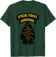 US Special Forces - SF Green Beret Patch & Tab Retro Colors T-Shirt - T-Shirt | Forest