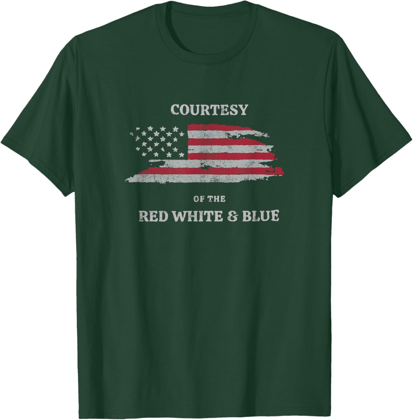 Courtesy of The Red White and Blue T-Shirt - T-Shirt | Forest