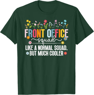Front Office Squad Definition Office Crew Front Office Team T-Shirt - T-Shirt | Forest