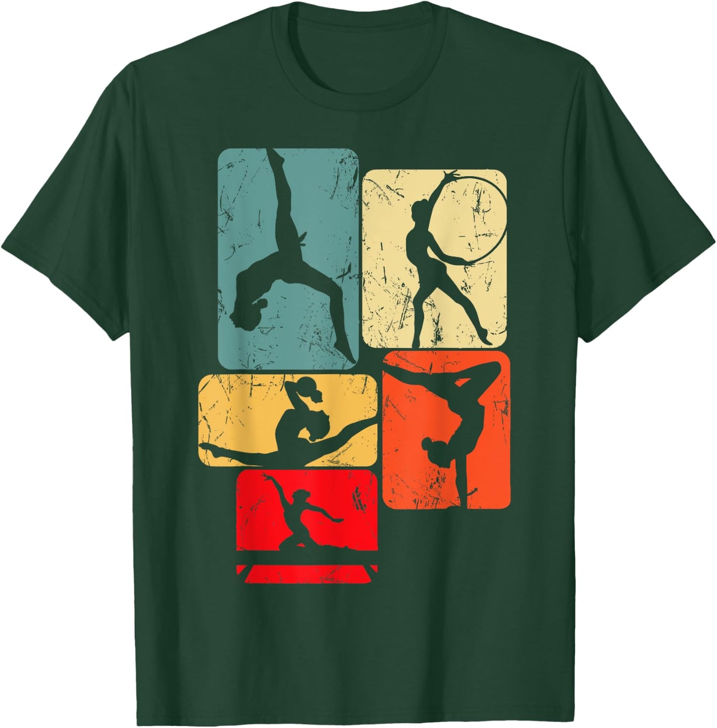 Gymnastics Gymnastics Children Girls Ladies T-Shirt - T-Shirt | Forest