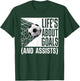 Cool Soccer Art Women Soccer Lovers Soccer Player T-Shirt - T-Shirt | Forest