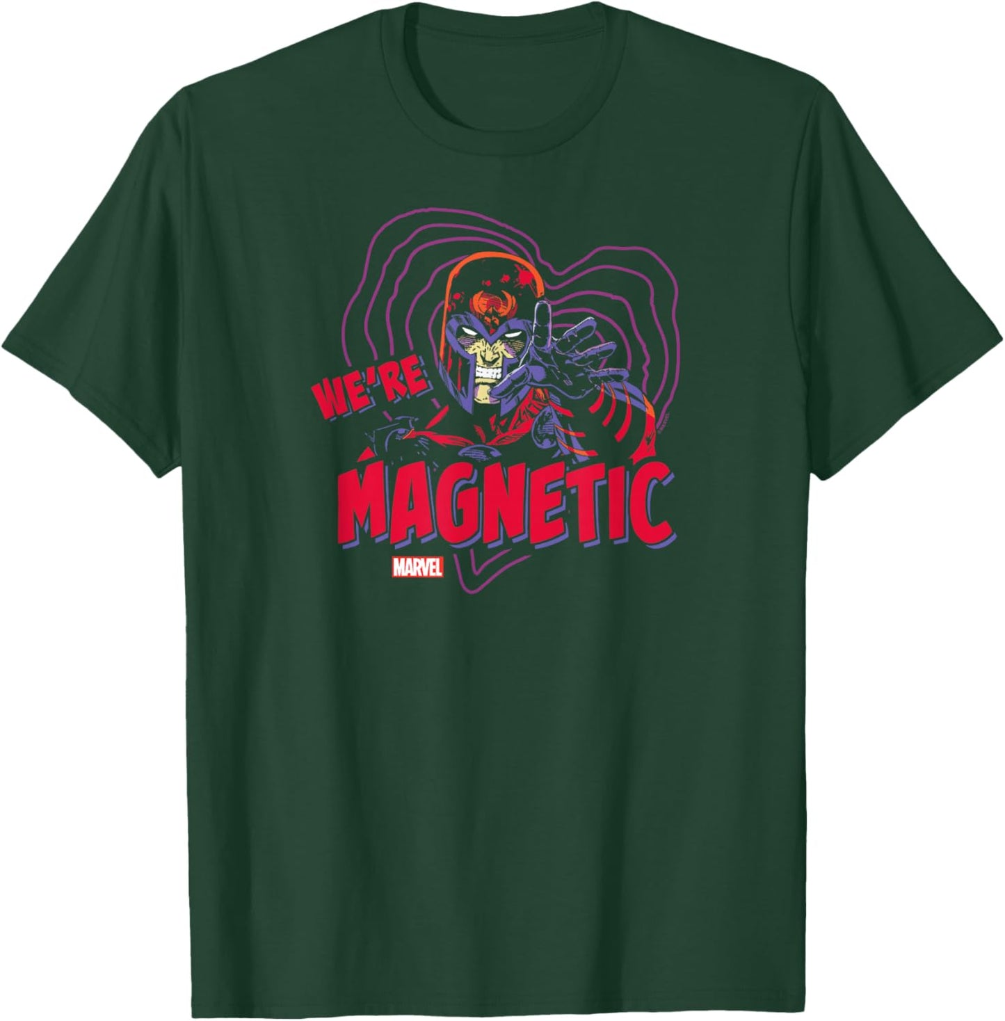 X-Men - Magneto We're Magnetic Valentine's Day T-Shirt - T-Shirt | Forest
