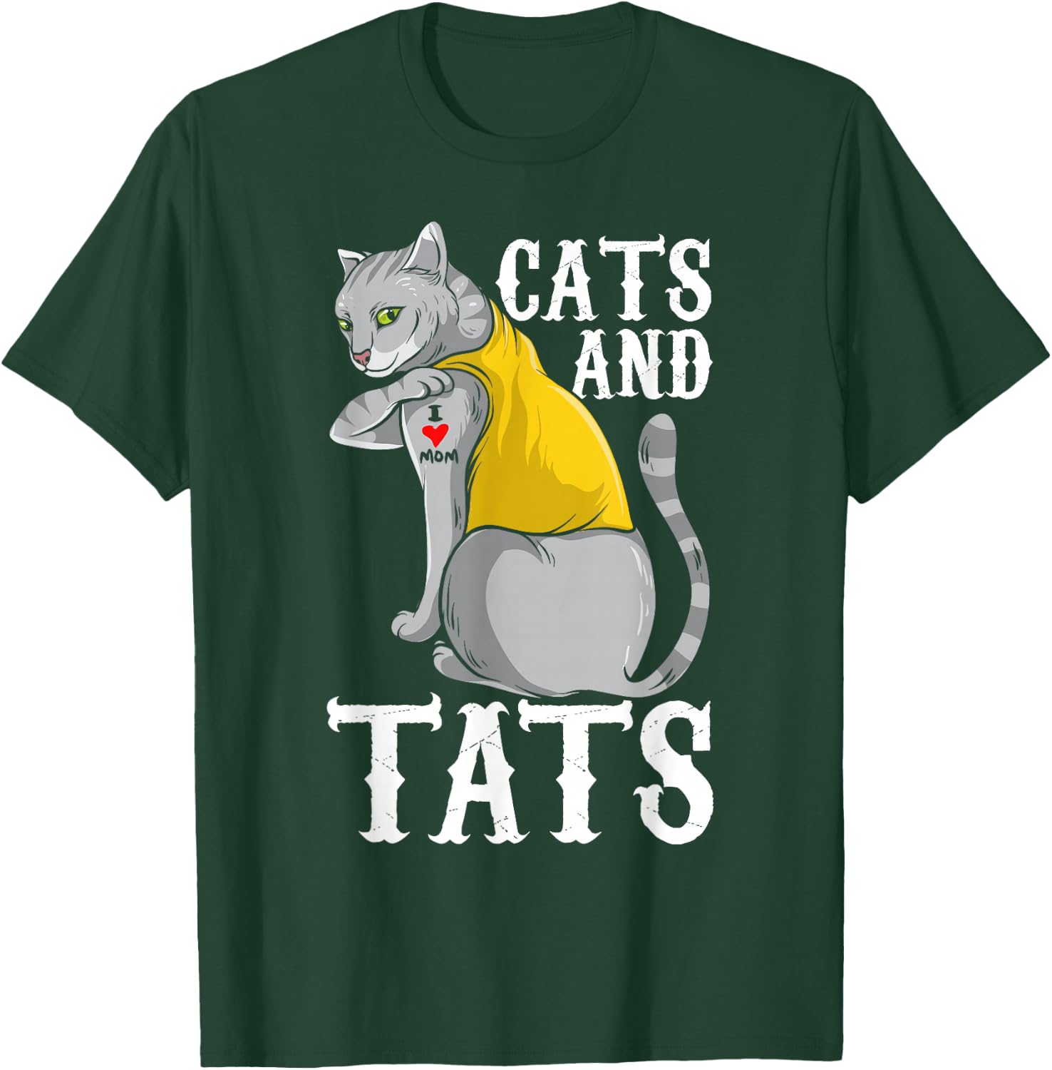 Cats And Tats - Tattoo Cat Women T-Shirt - T-Shirt | Forest