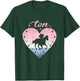 10 Year Old Cute Horse Riding Birthday Girl 10th B-day T-Shirt - T-Shirt | Forest