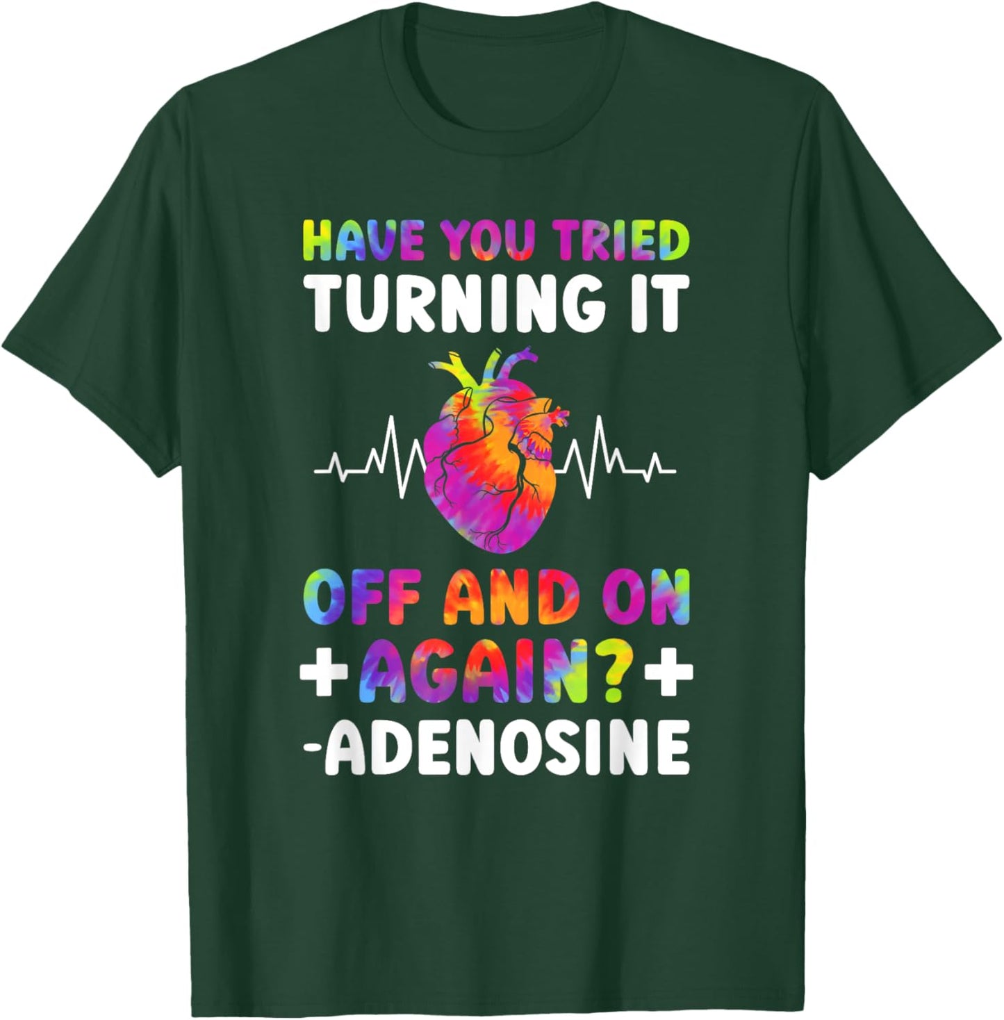 CICU Nurse Funny Cardiac Intensive Care Unit T-Shirt - T-Shirt | Forest