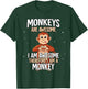 Monkeys Are Awesome Monkey T-Shirt - T-Shirt | Forest