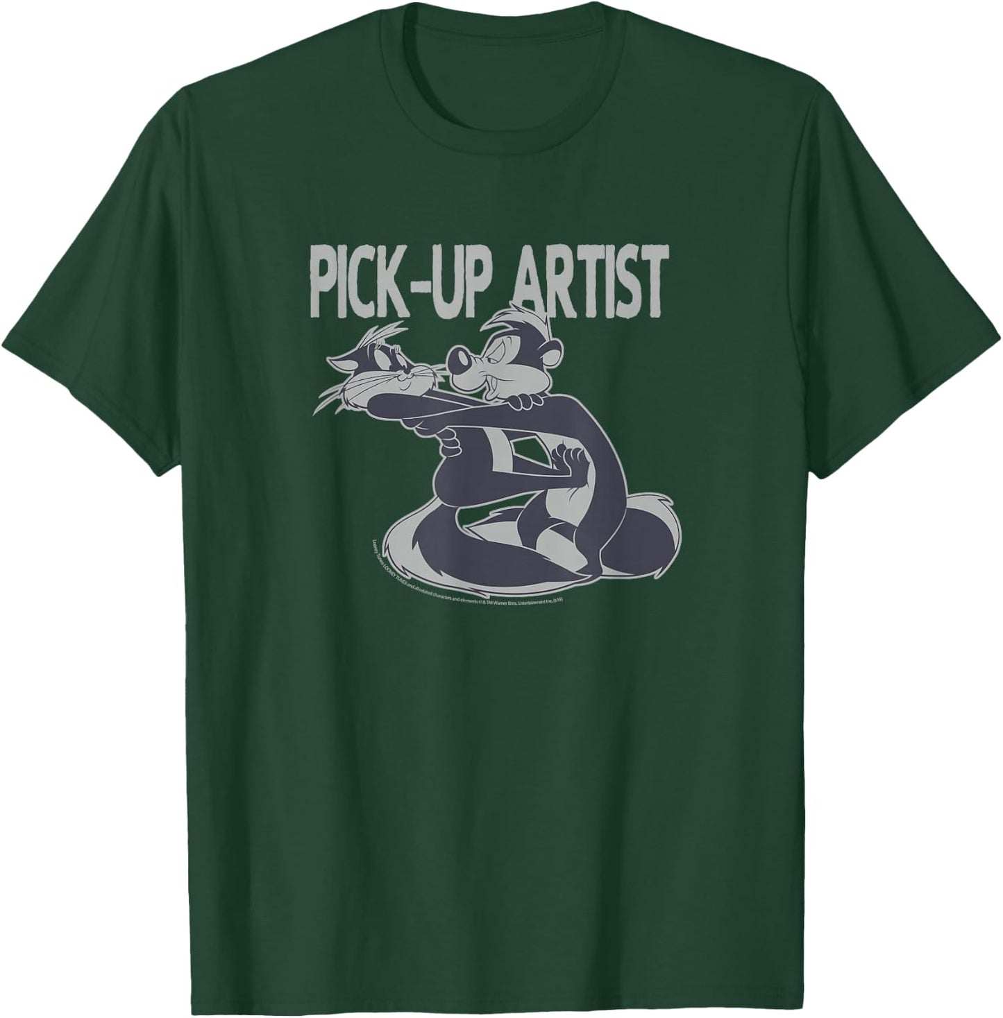 Looney Tunes Pepe Le Pew & Penelope Pick-Up Artist T-Shirt - T-Shirt | Forest
