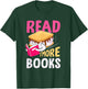 Read S'More Books Camping Bookworm Librarian Smores Lover T-Shirt - T-Shirt | Forest