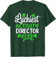 Luckiest Activity Director Ever Funny St Patrick's Day T-Shirt - T-Shirt | Forest